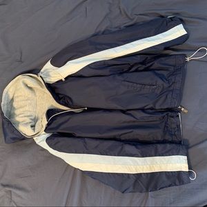 Weather Tamer Reversible hoodie windbreaker